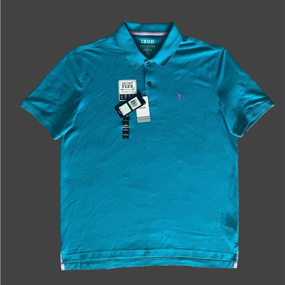 Izod Shirt, mens, advantage performance, natural stretch